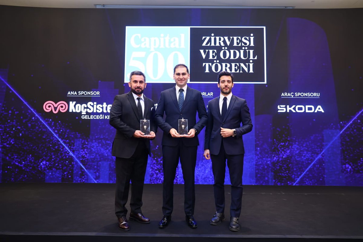 iGA Istanbul Airport awarded first place at Capital 500!🥇 On May 15, 2024, at the 'Capital500' awards ceremony organized by @CapitalDergisi and held at the Istanbul Mandarin Bosphorus Hotel, our airport was honored with the first place award in the Sector Leaders category for