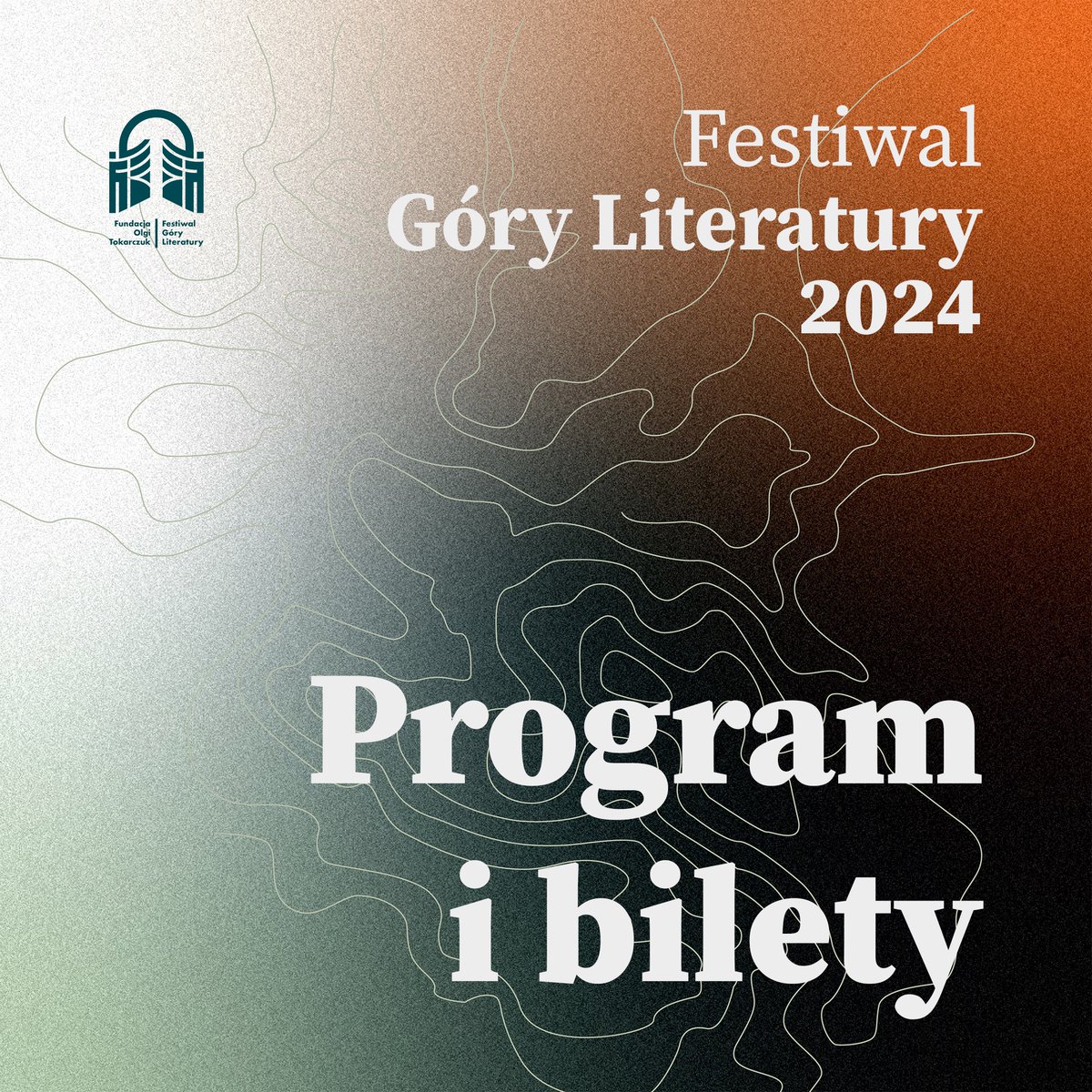 Już 4 lipca startuje jubileuszowa, dziesiąta edycja Festiwalu Góry Literatury. Zapraszamy do zapoznania się z programem i zakupu biletów.

Lojalnie uprzedzamy, że pula najbardziej atrakcyjnych cenowo karnetów powoli się wyczerpuje.
fundacjaolgitokarczuk.org/festiwal-gory-…