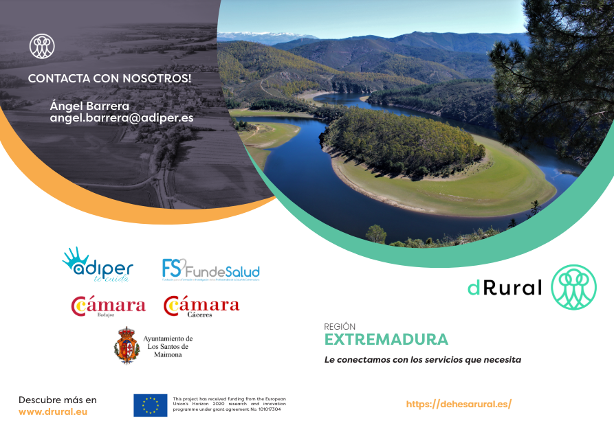 📢 ¡Te esperamos en el II Congreso de Economía Plateada! 

Podrás encontrarnos en: 
✅Stand ubicado en el hall principal durante todo el evento
✅Sala Mapfre a las 16:45 en la mesa debate "dRural: el mayor marketplace de servicios para zonas rurales"

📍IFEBA, Badajoz
📅 22/05