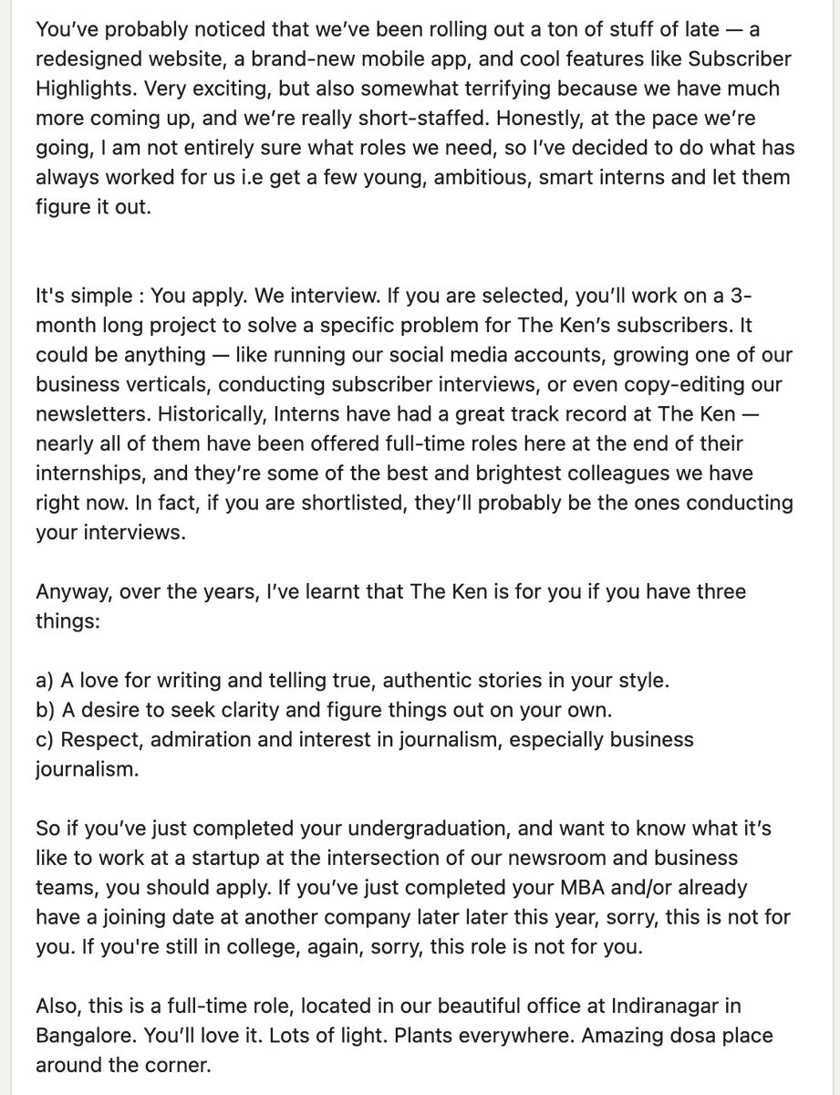 peegeekay's tweet image. Okay, so I’m looking for a couple of interns at @TheKenWeb. 

All details below. 

Please RT and help us find someone? Or tag them below?

Link to apply in next tweet.