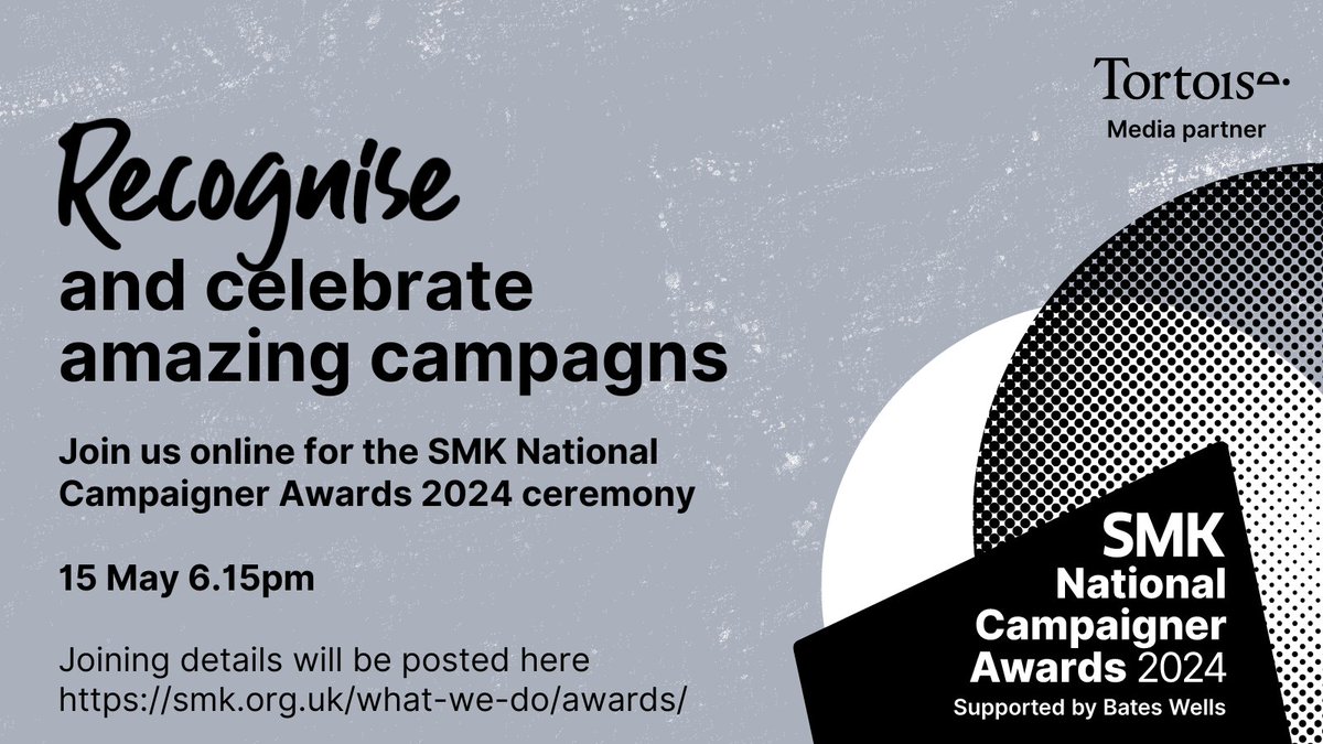 Join us online TODAY from 6.15pm, for the #SMKAwards2024! 🎥All you have to do is head to this link: youtube.com/live/IjmUeVnru…