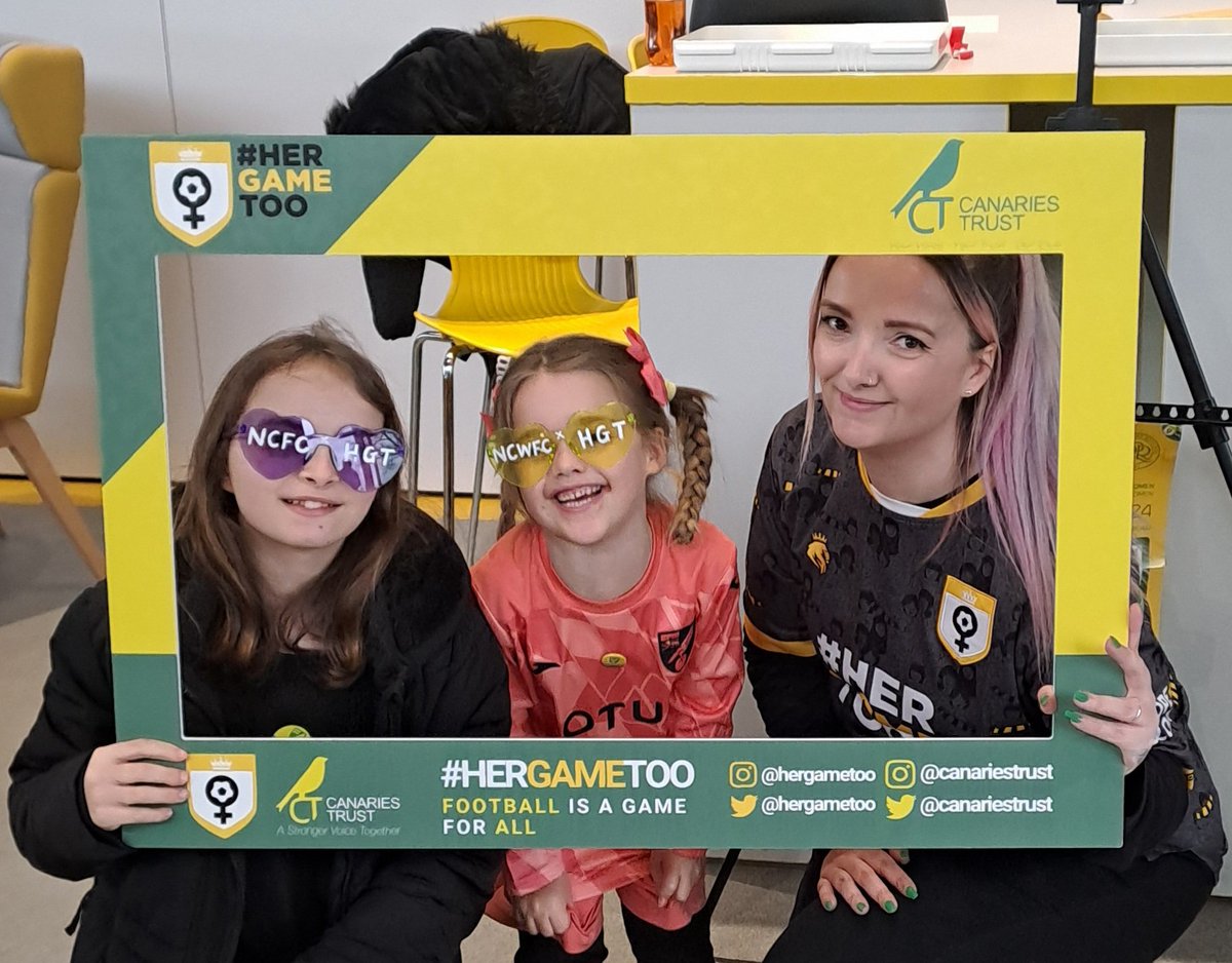 Happy 3rd birthday, @HerGameToo 💛
Trying to choose 3 highlights was almost impossible 
💛 Setting up grassroots partnerships across Norfolk
💛 Being named a community champion at our dedicated fixtures. 
💛Showing my daughters that they can love football.
#H3rgametoo