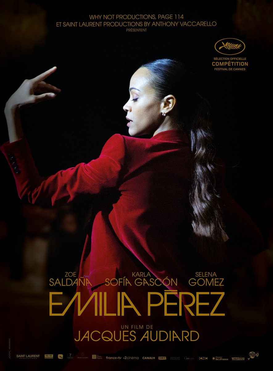 Saint Laurent Productions by Anthony Vaccarello presents Emilia Perez by Jacques Audiard 77th Cannes Film Festival - Official selection bit.ly/44DMIPK #YSL #SaintLaurent #SaintLaurentProductions #JacquesAudiard #WhyNotProductions #Page114 #GoodFellas @PatheFilms