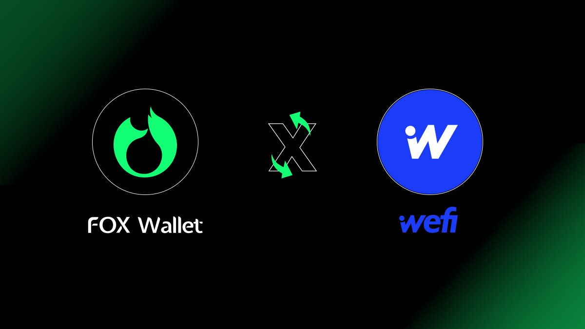 🦊 @FoxWallet is now in a partnership with @Wefi_xyz.

🟦 #WeFi is a decentralized finance protocol providing investment loan options for global users to invest in digital assets through multiple borrowing pools.

🔽 VISIT
wefi.xyz