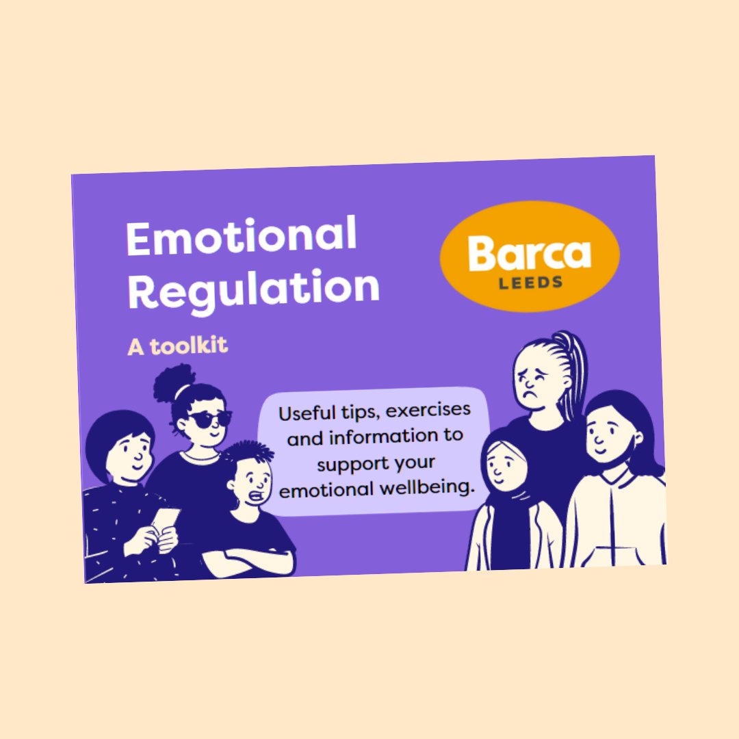 Our Emotional Regulation toolkit is a useful tool with lots of tips & info for young people to support their wellbeing.

If you would like more info about how we can support you. Please get in touch: Call 0113 255 9582 or visit our website.

#MHAW2024 @Barcaleedsyp