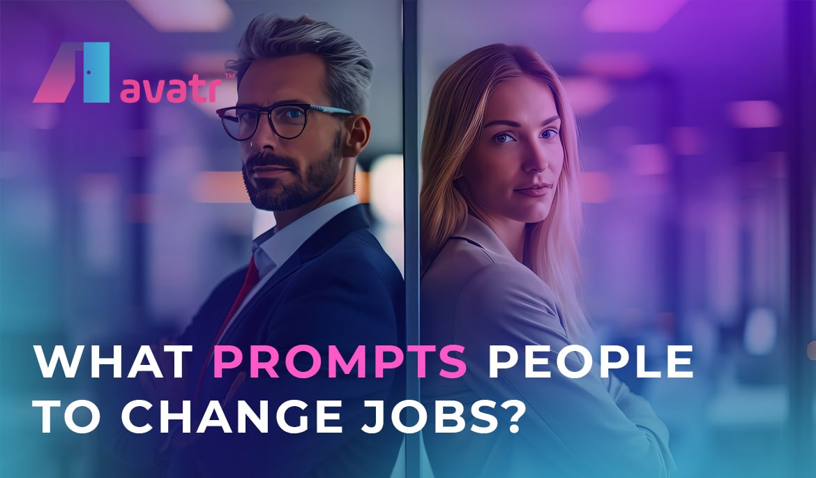 🟢 What prompts people to change jobs?

Experts from the UTEAM HR company conducted an interesting survey aimed at identifying the main reasons why people often change jobs.

According to the survey data, people most frequently change jobs for one of the following reasons:
•…
