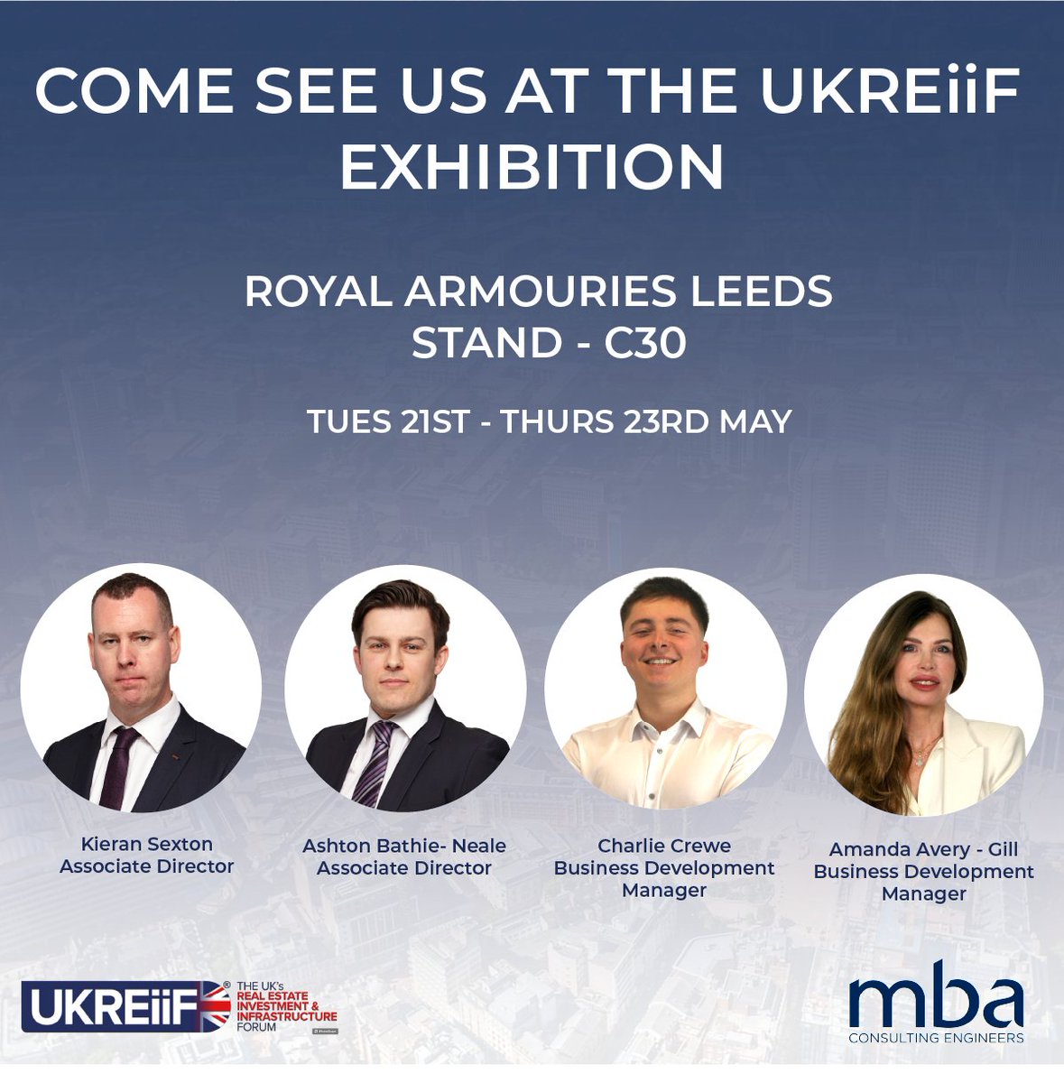Join us at the UKREiiF exhibition in Leeds! Discover the future of Real Estate with our innovative solutions! Stand C30, see you there! #Realestateinnovation #LeedsExhibition #UKREiiF