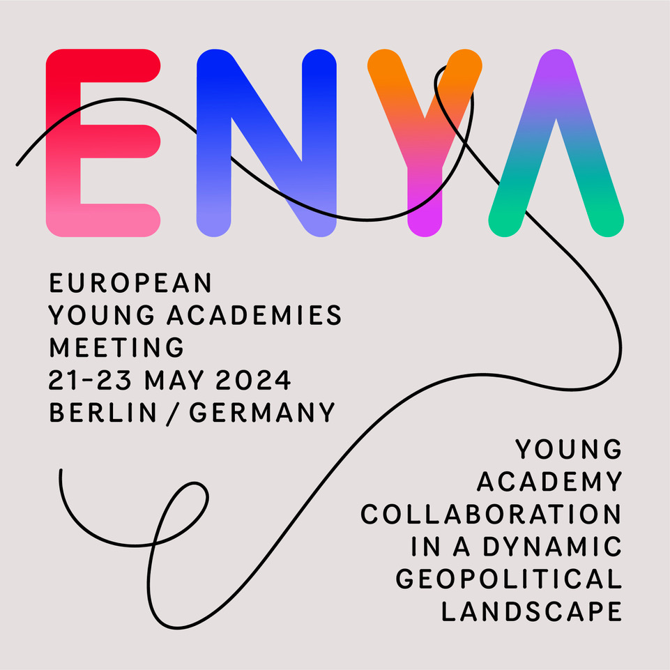 Co-hosted by @Junge_Akademie and the GYA, the 2024 European Young Academies meeting will take place in Berlin from 21-23 May. The event includes a joint meeting with @ALLEA_academies, the second time after the successful 2022 joint meeting where the young academies from Europe