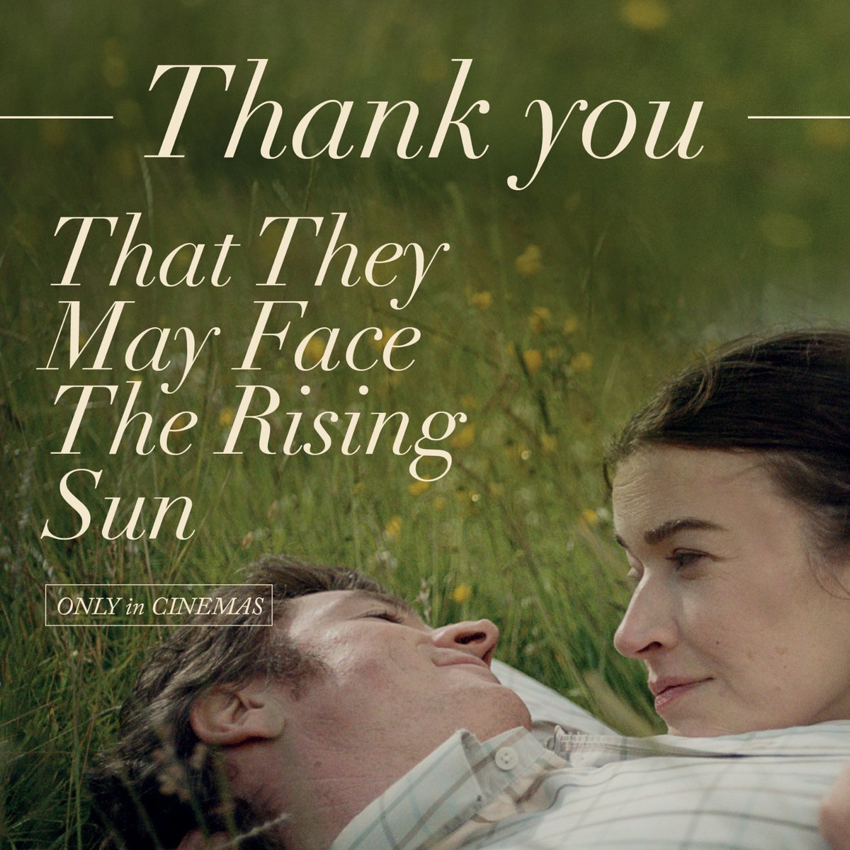 That They May Face The Rising Sun passes €500K across UK &amp; Ireland this week🎊

Huge thanks to the exhibitors &amp; audiences- we couldnt have done it without you!

Congratulations to director Pat Collins &amp; his team💕
#JohnMcgahern #SupportIrishFilm

Still in cinemas this week!
