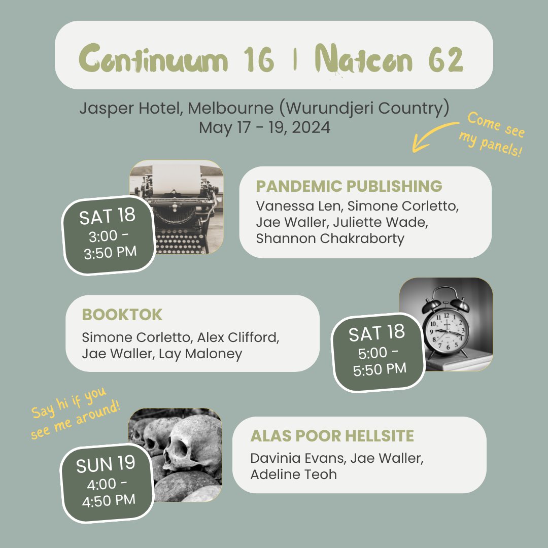 JaeWalrus's tweet image. Anyone else going to @continuum_con this weekend? 👀