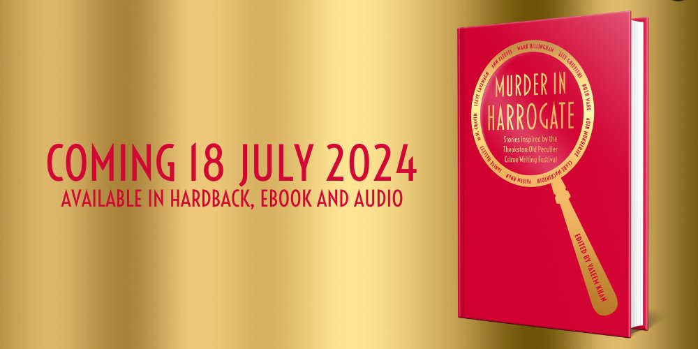 We are thrilled to announce a brand new collection of short stories from Britain’s best crime writers… MURDER IN HARROGATE: Stories inspired by the Theakston Old Peculier Crime Writing Festival Pre-order your copy now: geni.us/MurderInHarrog… #TheakstonsCrime @HarrogateFest