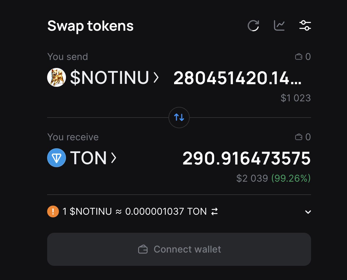 i think i like $TON Ecosystem now. 

wen #NOTCOIN launches, expecting 10x from here.
