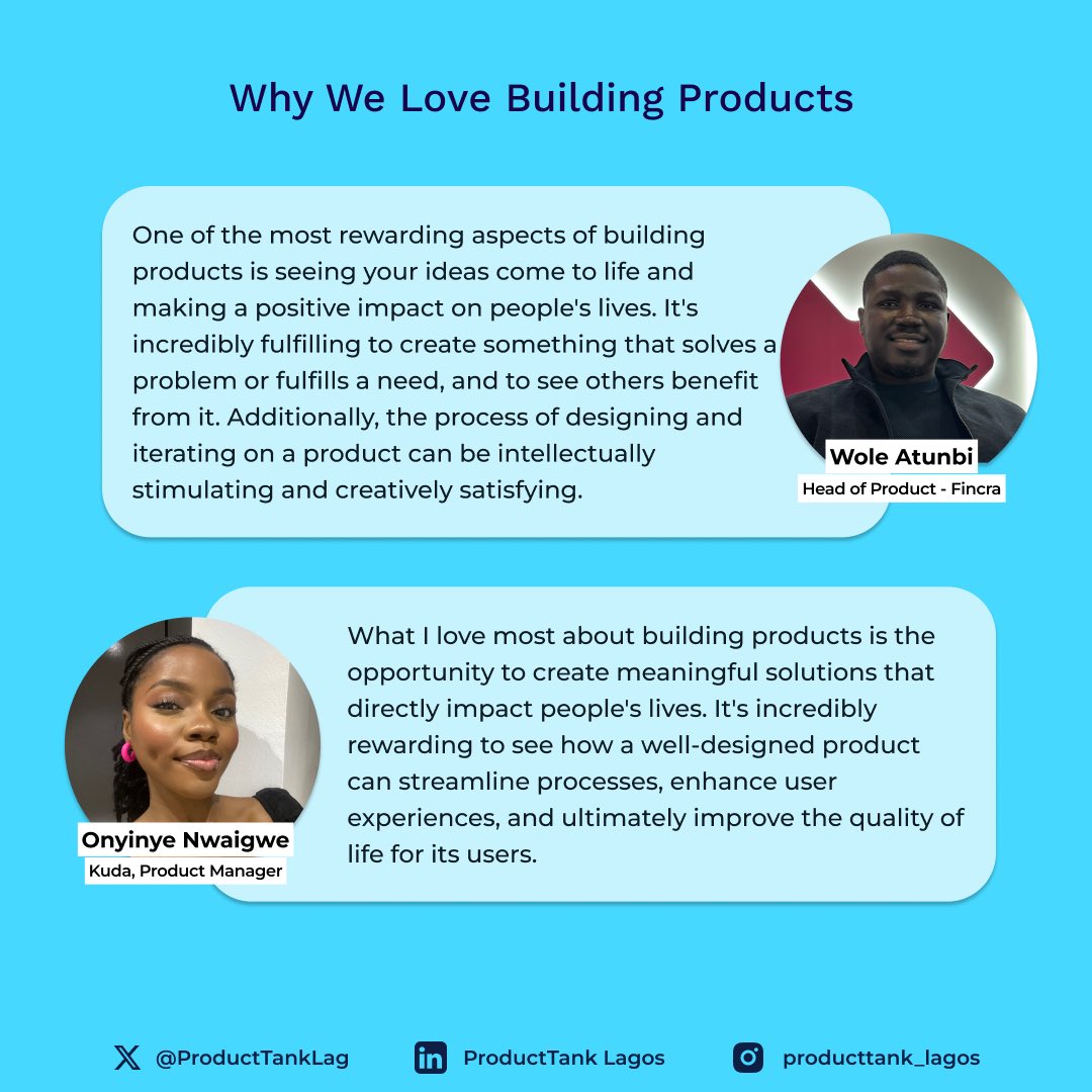 ProductTankLag's tweet photo. @The_Florencee @mrtoluabiodun @tobihezekiah @WoleAtunbi @SheisOnyinye @Demolalagos_ @EhizodeGoodness @Real_Ija https://t.co/NCS9AdoO6j