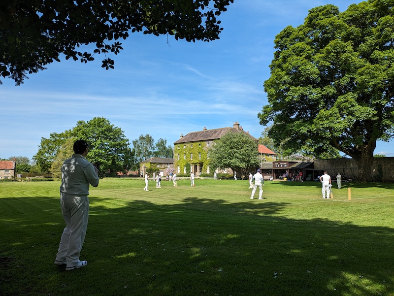 If you've not had a read yet, my feature celebrates the quirks of Crakehall. A different side to club cricket. No sightscreens, covers or running water. No juniors. A one-team club where most players are from the village and availability is not a problem: cricketyorkshire.com/never-change-c…