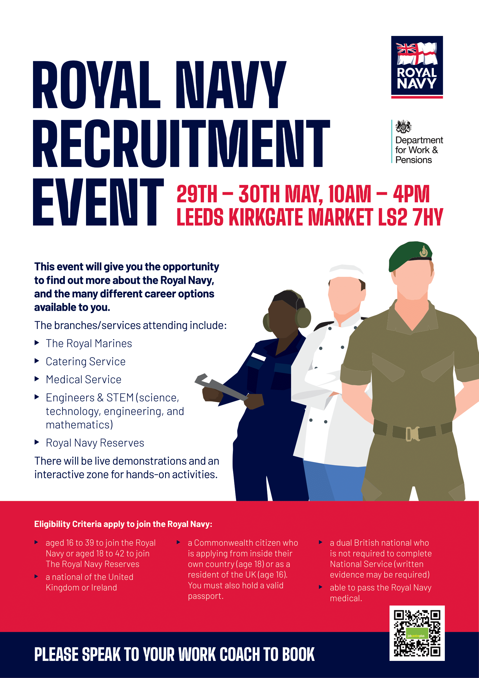 Connexions Wakefield - Digital على X: &ldquo;Royal Navy Recruitment 