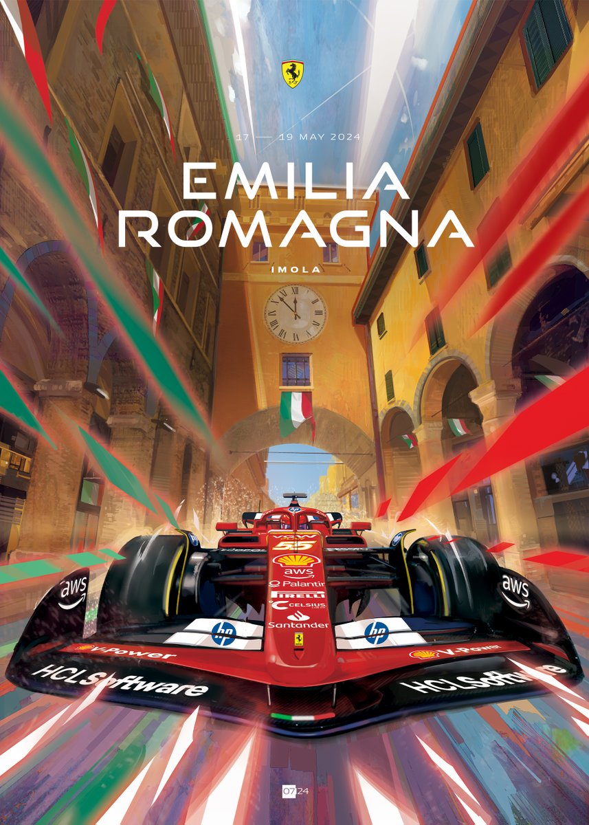 No greater feeling than being at home with our Tifosi 🇮🇹 For the latest on our #ImolaGP weekend, make sure you’re following our channels and #SFApp Cover art by Mirco Pierfederici👉bit.ly/ImolaGP2024_Co… #F1