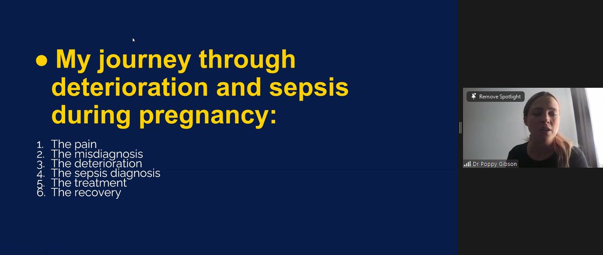 Thank you Poppy Gibson for chairing this morning's 'Recognising and Responding to Maternal Deterioration' conference, and for opening with an incredible 'Lived Experience of Maternal Deterioration' session. #maternityMEWS @poppygibsonuk