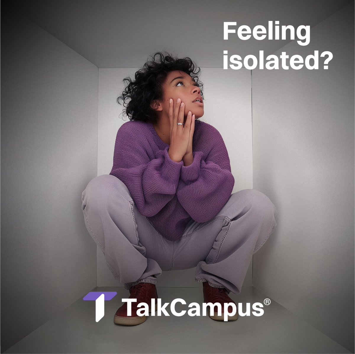 Feeling isolated this #MentalHealthAwarenessWeek? Wirral Met students can gain free access to TalkCampus, a resource which offers 24/7 safe, anonymous support for student mental health. Sign up with your student email at talkcampus.io/sign-up, or use invite code WIRRALMET