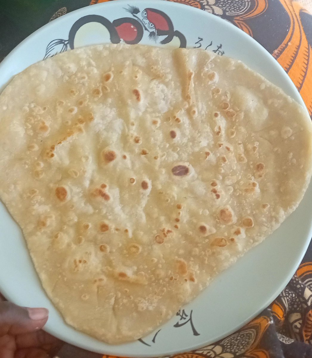 Was craving for a chapati and made one 🌚🌚