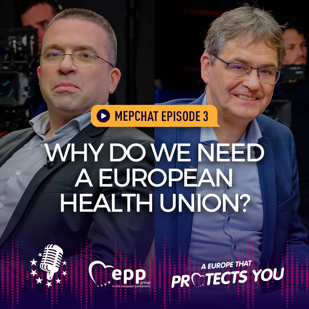 🎙️ PODCAST! 🎙️ It’s time to talk about health. Join @peterliese and @TomislavSokol for an in-depth conversation on: 🔵 European Health Union 🔵 Medicine shortages 🔵 Cancer and cardiovascular diseases ... ▶️ Listen here: epp.group/s5e19 #MEPchat