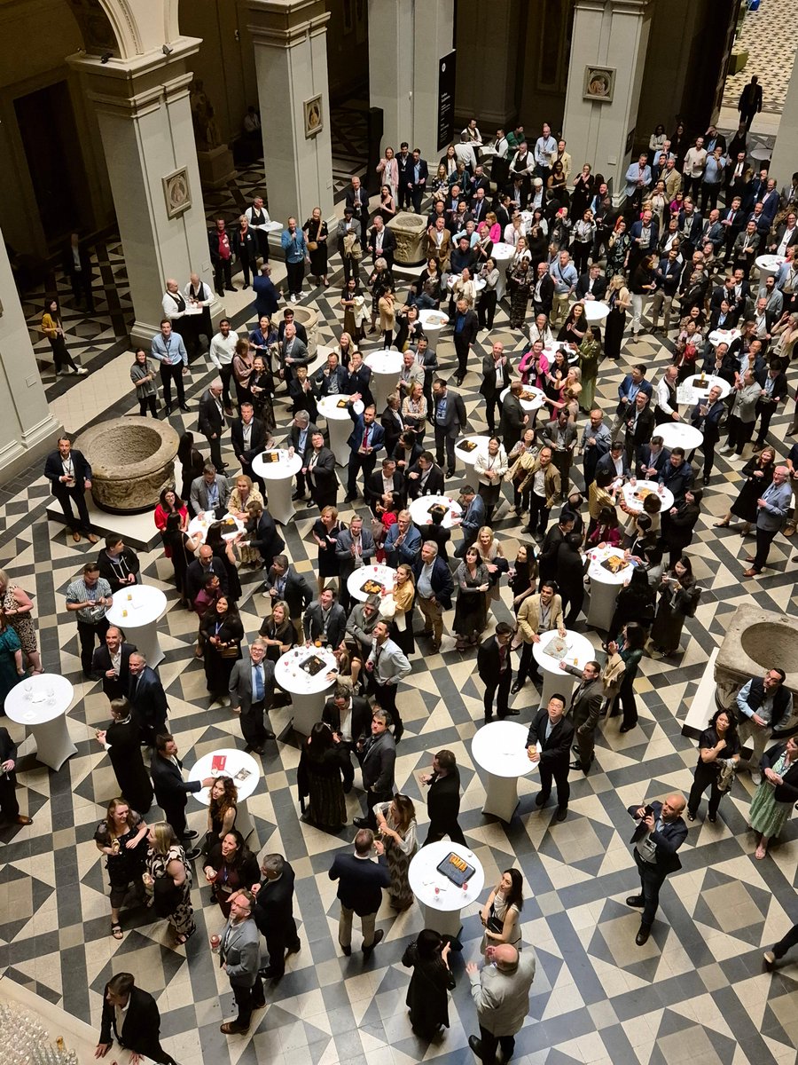 Our Global Conference Day 2 dinner event was at Budapest's spectacular Fine Arts Museum. We ate surrounded by incredible architecture, beautiful art and with some entertainment thrown in by Budapest's own Kolos - a magician with jaw dropping tricks.