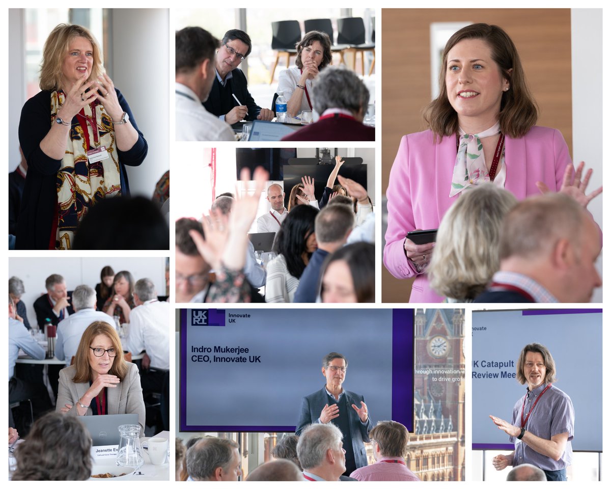 Innovate UK & Catapults met to share thinking & develop opportunities to strengthen our future economy. The Innovate UK Catapult Network provides cutting-edge R&D facilities & world-class technical expertise to support UK business innovation. iuk.ktn-uk.org/about/innovate…