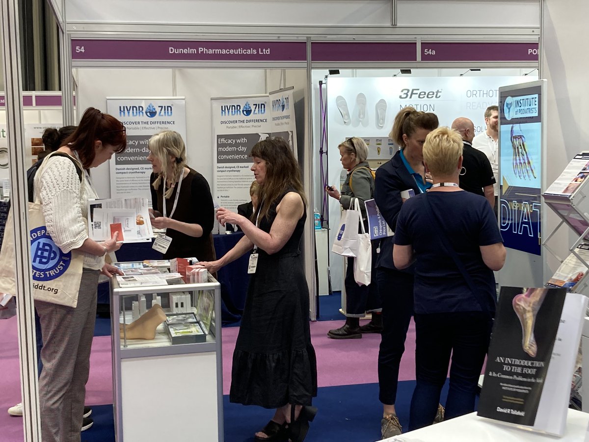 Day 1 of the @PrimaryCareShow and great to meet so many foot health professionals already! #podiatry #chiropody #foothealth