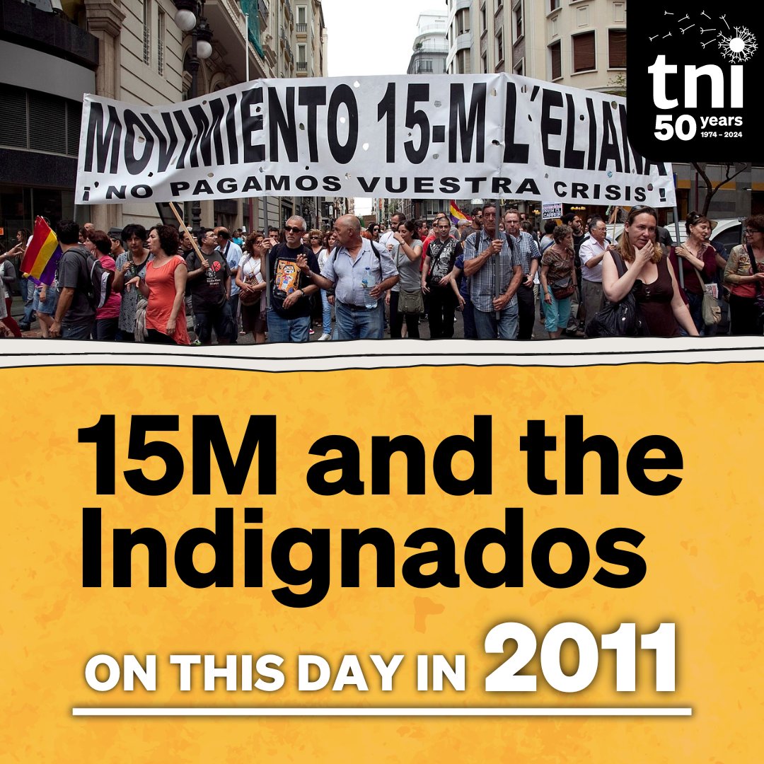 On May 15 2011, anger at corrupt traditional political parties and their prioritisation of the banking sector above the public interest in the midst of an economic crisis led to the spontaneous emergence of an internet-organised Democracia Real Ya movement in Spain.