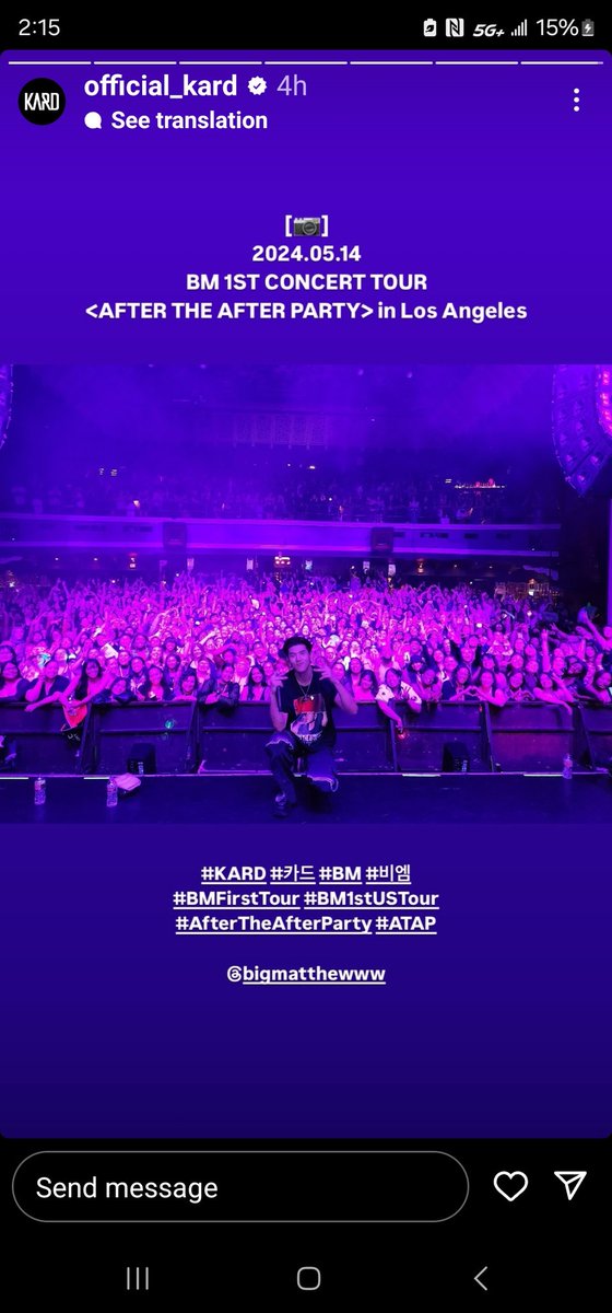 ✨ Reliving the magic from last night's incredible concert! 🎶 

Thank you LA for all the unforgettable moments 
from BM's electrifying performance. 

Can you spot yourself in the crowd? 🔍 

#BMLiveinLA #BMFirstTour #ATAP #BM1stUSTour #BMxKONNECTD #HIDDENKARDAfterDark