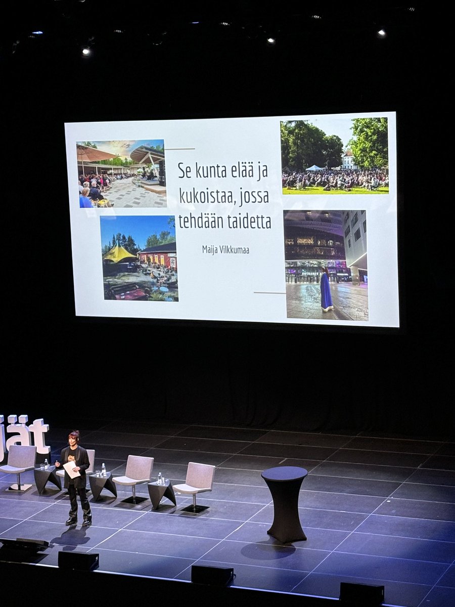Turun kulttuuripääkaupunkivuoden 2011 myötä syntyneessä tapahtumakeskus Logomossa Maija Vilkkumaa kertoo kulttuurin ja taiteen merkityksistä kunnille ja kaupungeille. #kujo2024