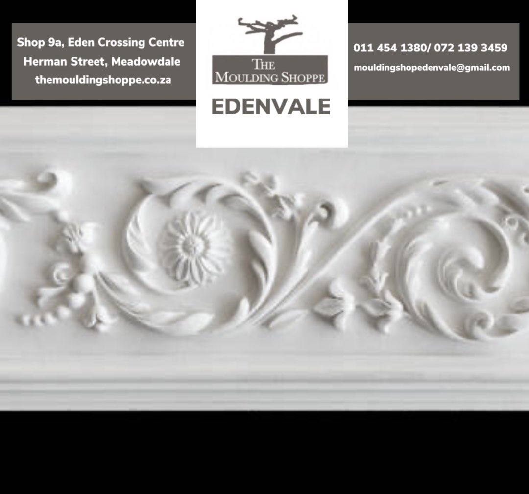#ThemouldingShoppe #Moulding #HomeDecorIdeas #Manufacturer #HomeImprovement #JoziBusinesses #20YearsExperience #DIY #Renovating #SupplyToTheTradeAndPublic #SupportLocal #ARCHITRAVES, #CORNICE, #DADORAILS,  #SKIRTINGS Contact Us Today!  themouldingshoppe.co.za/shop/#ServiceQ… #Nationwide