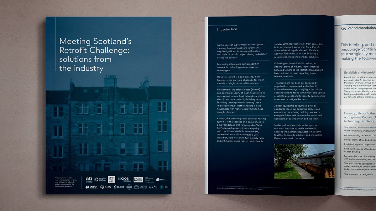 Retrofit Roundtable experts, including SELECT, have come together to make recommendations to Scottish Government for critical actions that must be taken on retrofit to reach net-zero targets. #netzero #retrofit #construction 👉Read the full report here: ciob.me/retrofitbriefi…