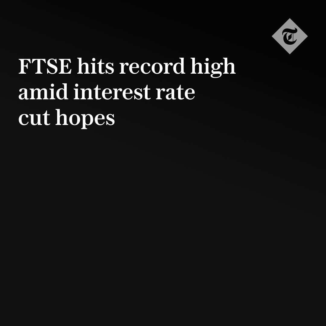 📈 The FTSE 100 and global stock have risen to a record high amid hopes that the US is on track to start cutting interest rates later this year

Follow our liveblog for updates👇
telegraph.co.uk/business/2024/…