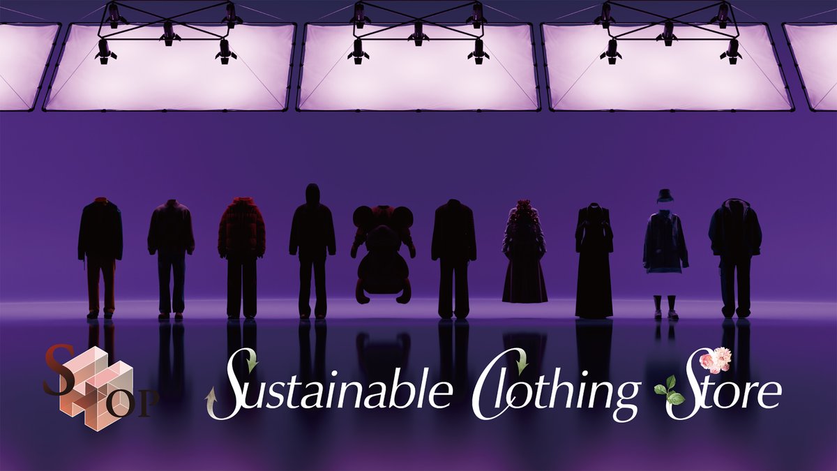 【Sustainable clothing store】
#有明アリーナ 5/17（金）〜 5/21（火）に開催🌟

監修：#外所一石
スタイリスト：#百瀬豪
技術パートナー：#株式会社VGlab
協力ブランド：#Amok #BODYSONG #HOUGA #KAMIYA #RequaL≡ #SEVESKIG #SYUMAN #Tamme #tanakadaisuke #TENDERPERSON