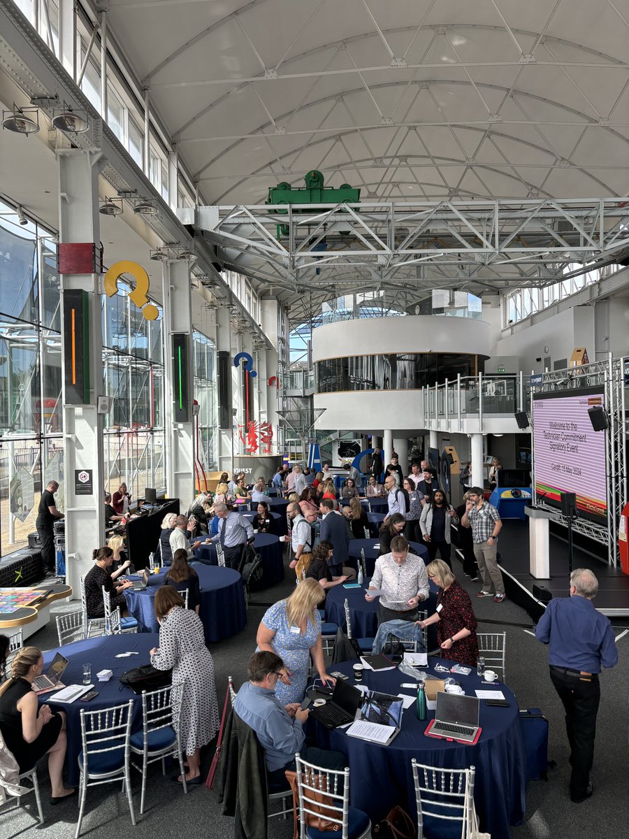 Lovely buzz in the room with over 100 signatory institutions represented. We’re thrilled to see plenty of new and familiar faces joining us today! #InceptionToImpact 💫