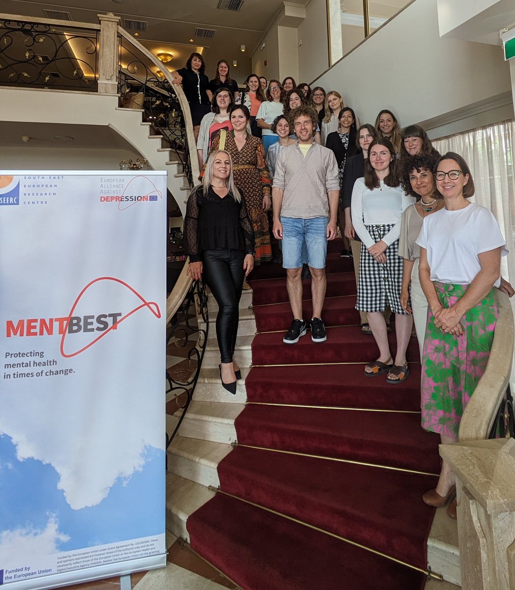Last wek we had our #PlenaryMeeting in #Greece hosted by our @seercorg team mentbest.com/updates/agenda/ See you in six months! @LucasLeuven @EAAD_Research @CommunityCentr8 @ISPUP @NSRFIreland @depr_hilfe @UAM_Medicina @HMar_research @UniOfYork @UPorto @PintailLimited @Monsenso
