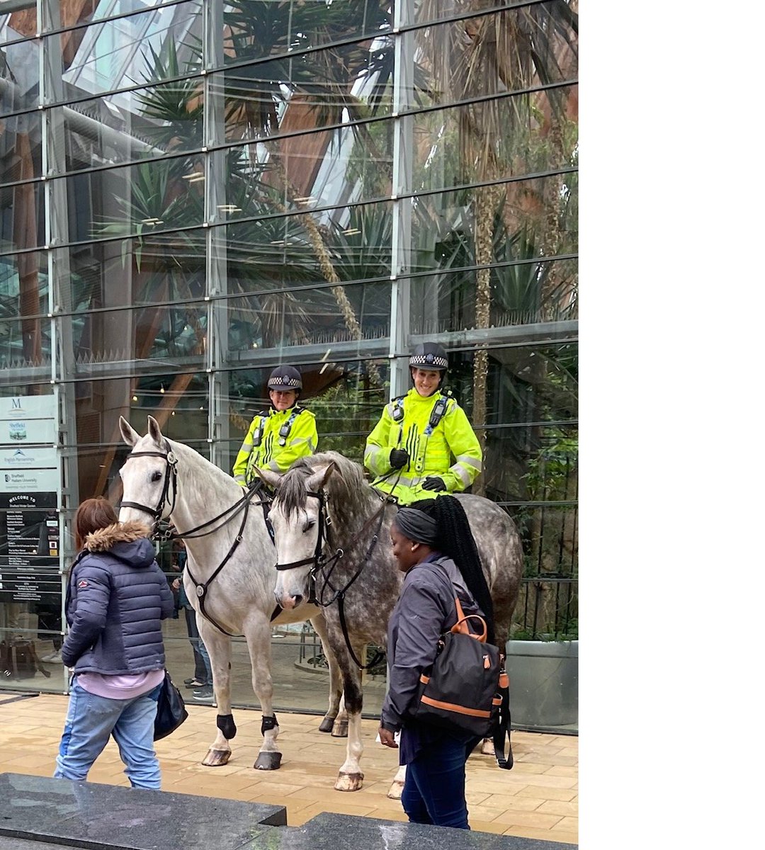 Did you see our ProjectServator officers out in Sheffield city centre on Tuesday? 👮 These deployments can pop-up anytime, and anywhere, and use a range of resources including some you can’t see such as plain clothes officers 👀 all of which are there to help keep you safe.