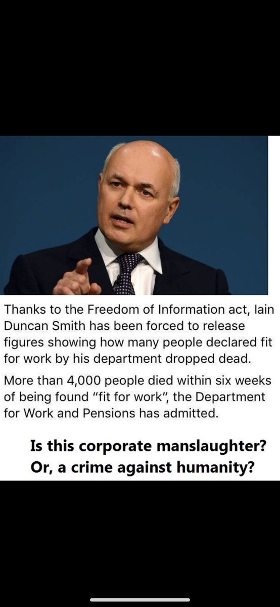 @TStandfield1789 @RishiSunak @MelJStride @Conservatives NATIONAL INSURANCE IS NOT A TAX, IT CONTRIBUTES TOWARDS 
NHS,
PENSIONS,
& DISABILITY PAYMENTS 

CUTS MEAN CUTS TO THESE !

Thatcher STARTED IT &
£271 Billion went missing from Pension funds, 

ZERO N.I. =
           GET READY TO 
          DIE ON THE JOB !

#ToriesDevoidOfShame