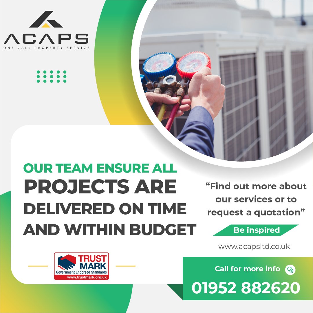 ACAPS Ltd have a wide range of services from heating ventilation, Air con, Maintenance, mechanical & electrical work. Our team ensure all projects are delivered on time and within budget, backed up by qualified & professional engineers. acapsltd.co.uk #HVAC #ACAPS