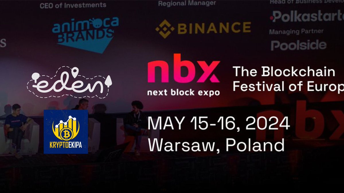 We are today at <a href="/nextblockexpo/">Next Block Expo</a>  and you can meet us at the <a href="/KryptoEkipa/">KryptoEkipa</a>  stand between 2-3 p.m
