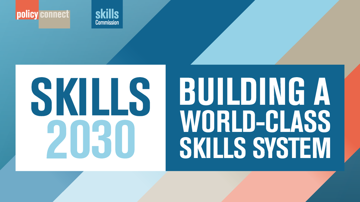 .@DerbyUni’s @ProfKeithMcLay has contributed to @Policy_Connect and the Skills Commission’s report, #Skills2030 which outlines an ambitious agenda for reforming the skills system in England by 2030: ow.ly/zzME50RGKsh
