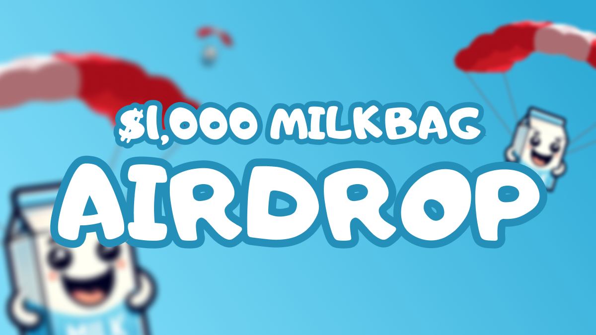 🚀🎉BIG AIRDROP ALERT!🎉🚀!

We're dropping $1,000 in #MILKBAG !🥳
Want a piece of the action? Here's what you gotta do:  

✅Participate in our Gleam competition👇
gleam.io/wPXY6/1000-mil…

Don't miss out on your share!🌟#Airdrop #Solana