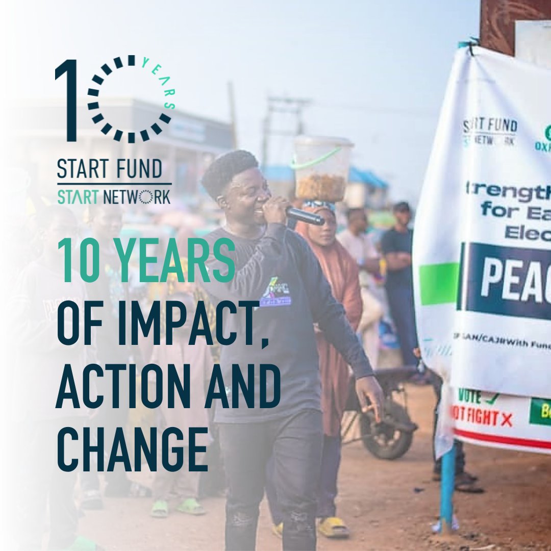 Start Fund Nepal (@startfundnepal) on Twitter photo Here’s to 10 years of impact, action, and change with #StartFund 💪🥂
As we enter a new decade, we strengthen our commitment to rapid and effective crisis response.
#StartFundat10 <a href="/StartNetwork/">Start Network</a> Here’s to 10 years of impact, action, and change with #StartFund 💪🥂
As we enter a new decade, we strengthen our commitment to rapid and effective crisis response.
#StartFundat10 <a href="/StartNetwork/">Start Network</a>