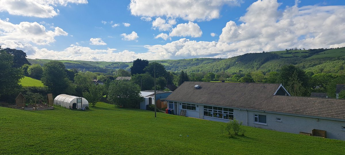 🏏 CRICKET IS FOR EVERYONE 🏏 Taking cricket to the rural schools is always fun with the views we get. This morning at Ysgol Penllwyn, afternoon at Sir John Rhys in Ponterwyd @CeredigionActif @Chance2Shine @AberCC #wearewelshcricket