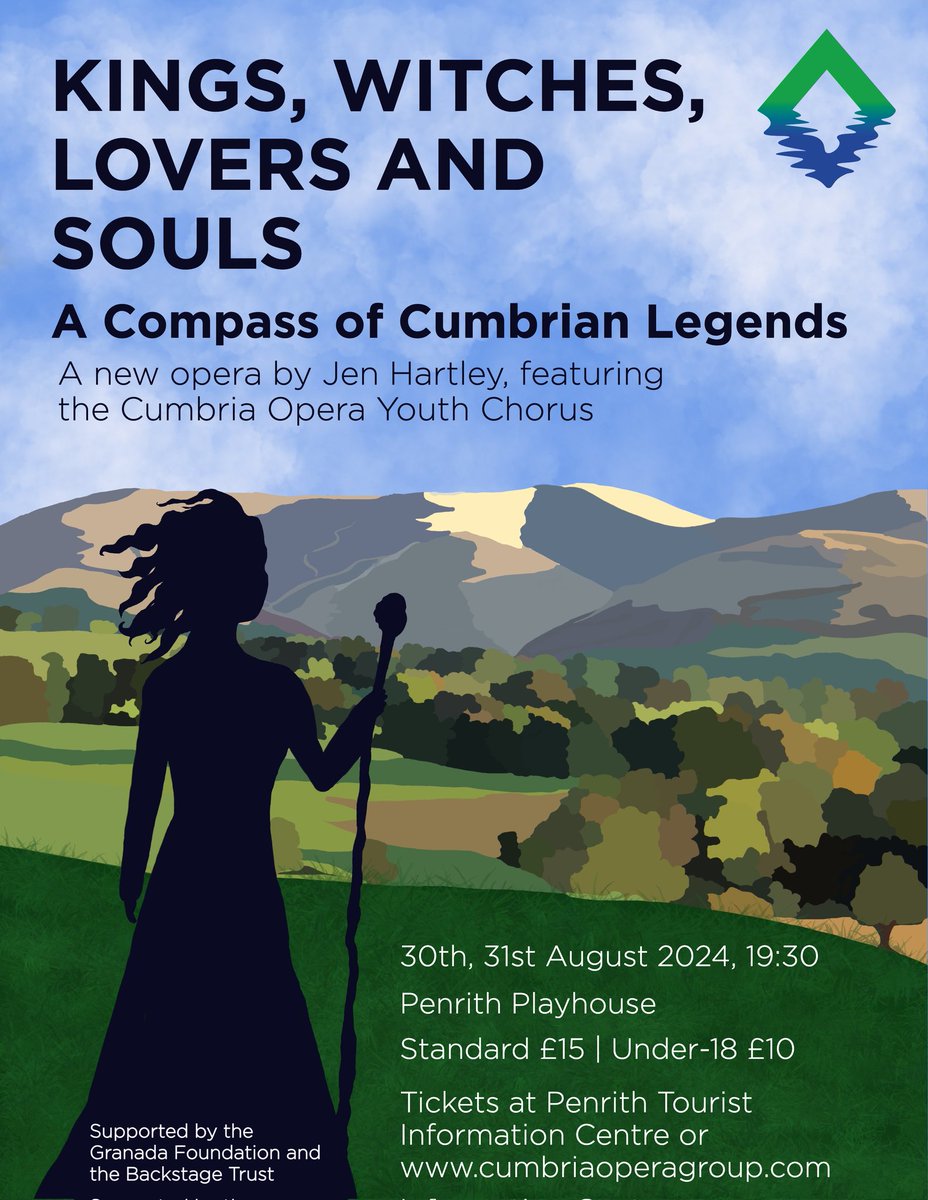 Kings, Witches, Lovers, and Souls
A compass of Cumbrian legends

This new opera takes audiences anticlockwise around old Cumbria from west to north, pausing to uncover old tales of battles, spirits, loyalty, love, betrayal, and superstition. 

cumbriaoperagroup.com