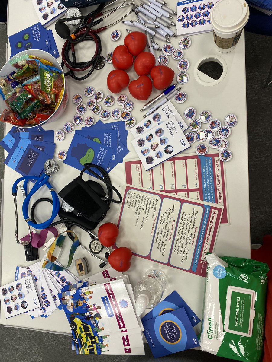 Lots of interest from the students <a href="/MKCollege/">MK College Group</a> at their careers in care event. We’re having lots of fun promoting the amazing range of health &amp; social care careers available in BLMK <a href="/BLMKHealthCare/">NHS BLMK Health and Care Partnership 💙</a> <a href="/MarthaR88950485/">Martha Roberts</a> <a href="/AhpsBlmk/">BLMK_AHPs</a> <a href="/HubBlmk/">BLMK Primary Care Training Hub</a> <a href="/fcox246/">Felicity Cox</a> <a href="/MKHospital/">Milton Keynes University Hospital NHS FT</a> @BedsHCAcademy