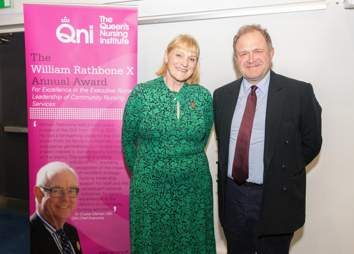 Thrilled to hear Suzanne Mumford has been honoured with the #WilliamRathboneXAward for Excellence in Nurse Leadership by @TheQNI ! Congratulations, @suzanne_mumford! #SocialCareNursing #AdultSocialCare