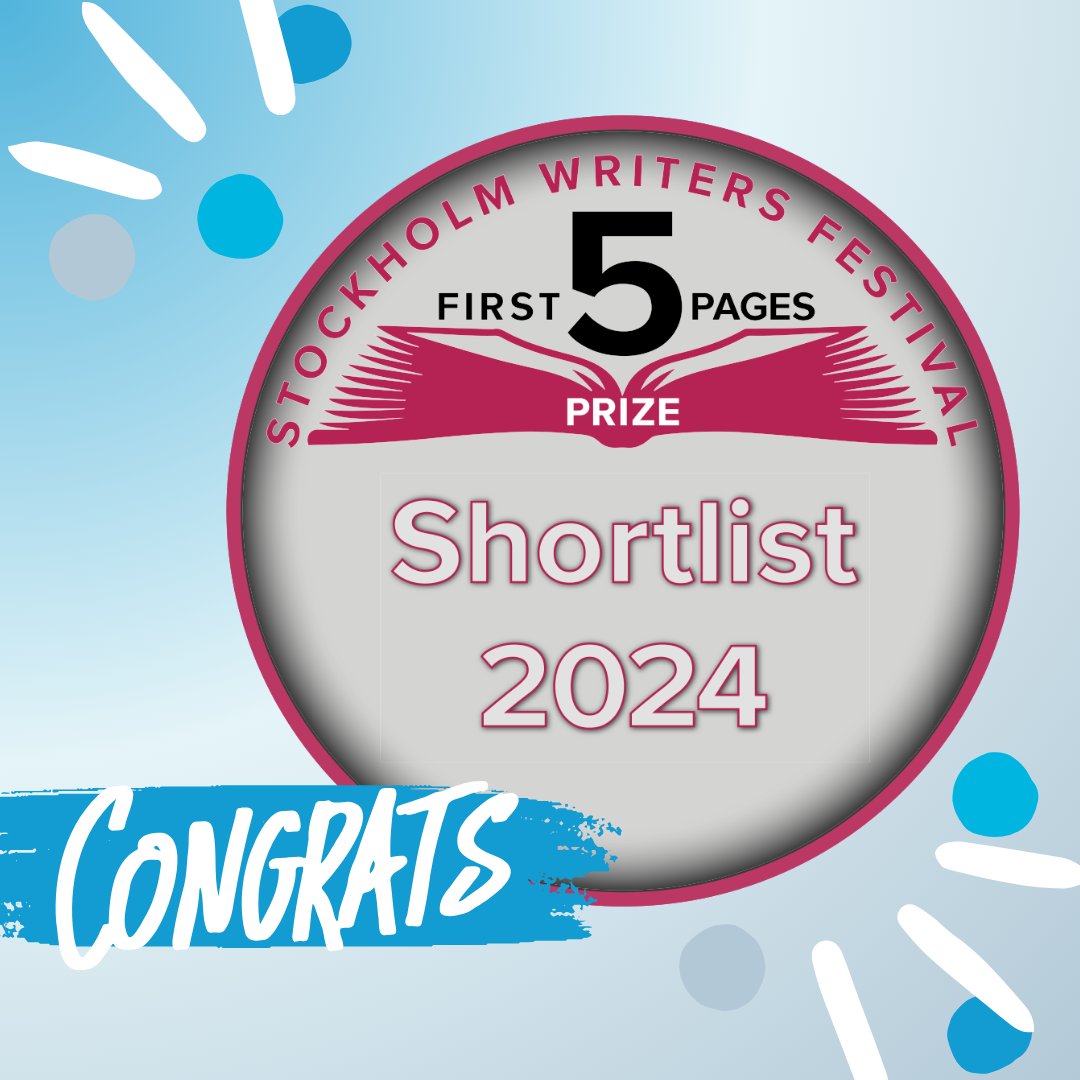 StockholmWriter's tweet photo. Congratulations to the superb stories on the Shortlist of the First 5 Pages Prize for 2024. As writers, we were humbled and inspired by the staggering amount of talent represented. Check out our site to see for yourself: https://t.co/xQpoLSlwb9
#SWF24 #writingcommunity https://t.co/9iIfB0HODN