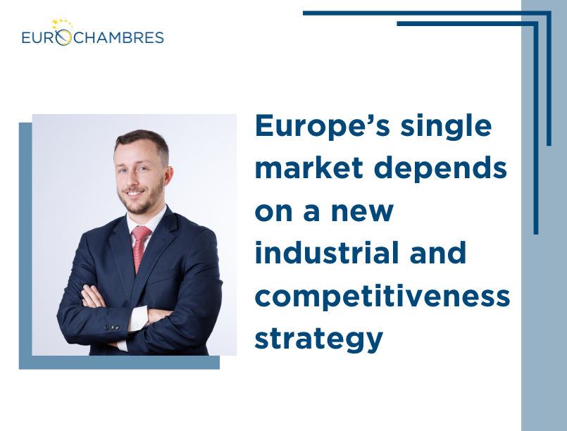 The #singlemarket stands as a beacon of EU success. As the @EU_Commission crafts its strategy for the next term, our Senior Policy Advisor Frederico Martins urges actions to boost Europe’s industry & competitiveness. #Chambers4EU #UseYourVote Discover + :bit.ly/ECH_SingleMark…