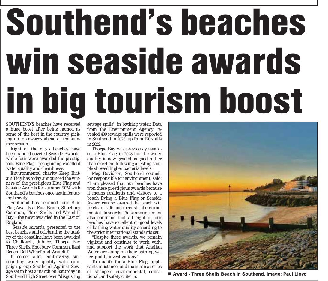 What SOUTHEND is all about. Massive boost to the tourism to City. Well done to all those who have made this happen!